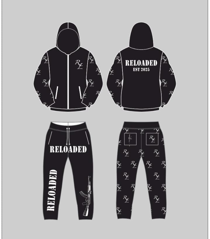RELOADED WINTER RELEASE FULL TRACKSUIT (BLACK) COMING SOON🔜